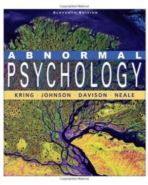 Abnormal Psychology 11th Edition