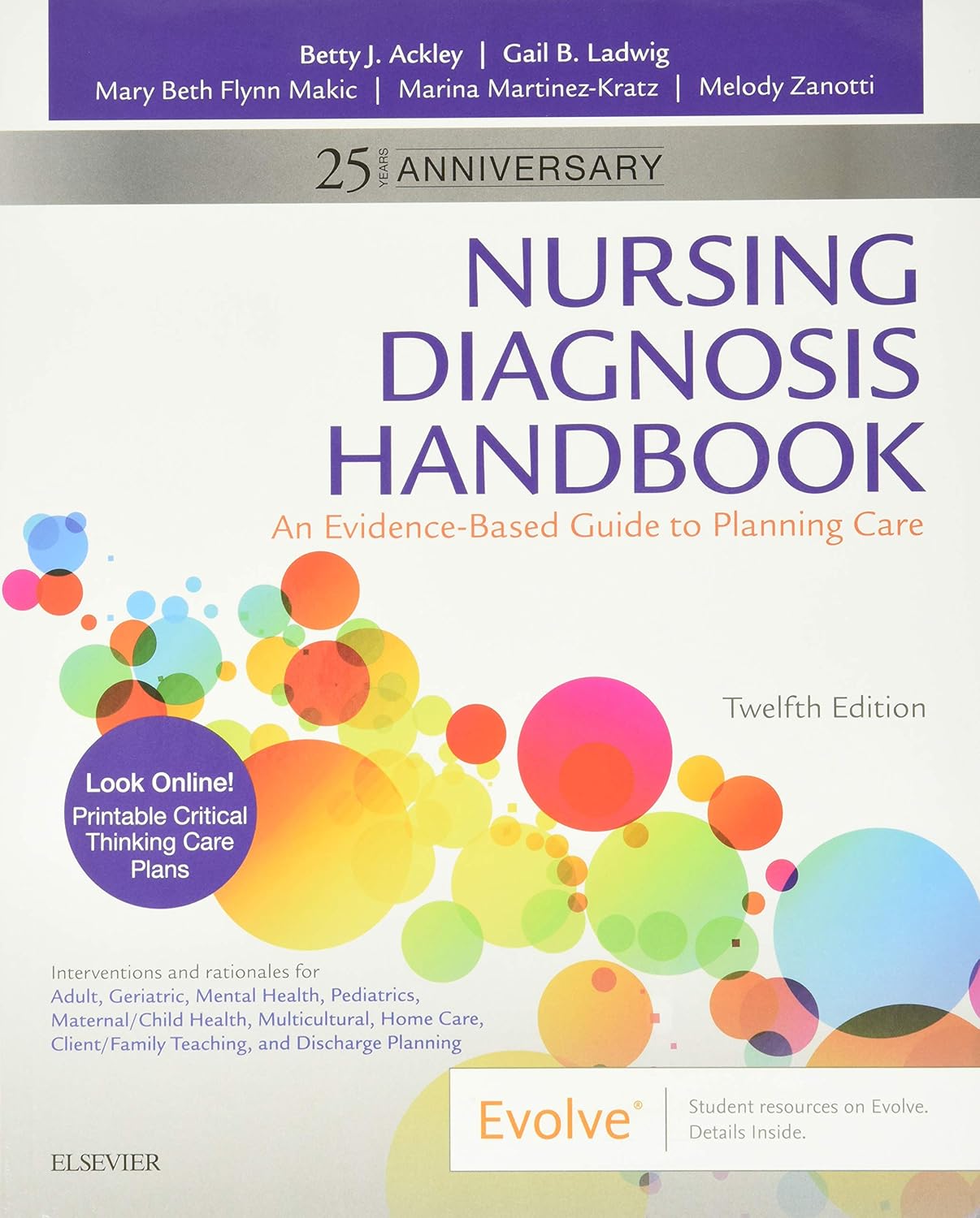 Nursing Diagnosis Handbook: An Evidence-Based Guide to Planning Care 12th Edition
