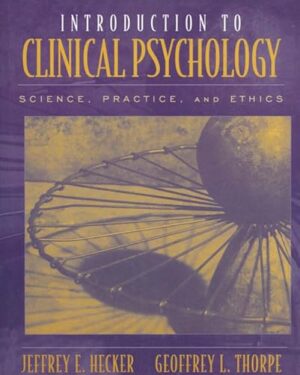 Introduction to Clinical Psychology 1st Edition