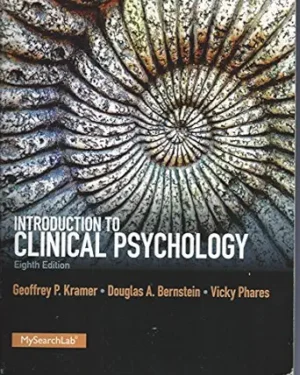 Introduction to Clinical Psychology 8th Edition