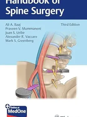 Handbook of Spine Surgery 3rd Edition