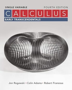 Calculus Early Transcendentals Fourth Edition