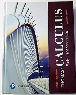 Thomas' Calculus Early Transcendentals 14th Edition